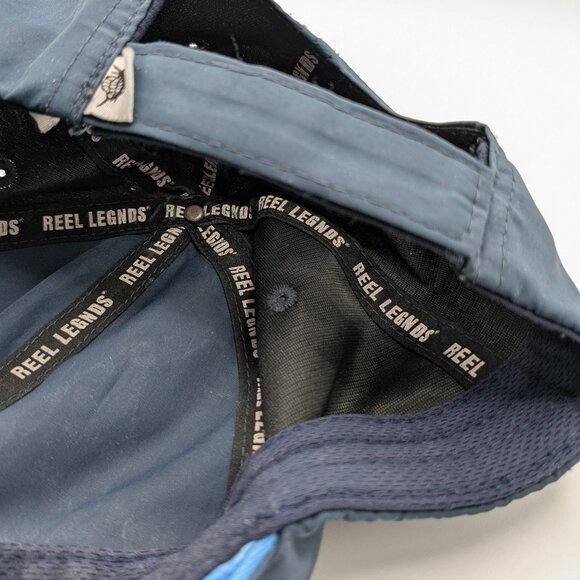 Reel Legends Performance Outfitters Hat, Blue Gray, Adjustable, Embroidered - Picture 7 of 8